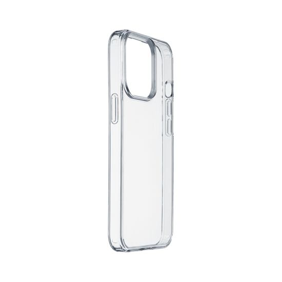 CELLULAR LINE 466090 Θήκη Κινητού Σκληρής Σιλικόνης Clear Duo για iPhone 15 Pro Max Διαφανής