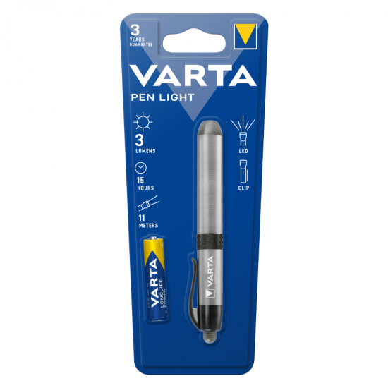 VARTA Φακός Στυλό LED Penlight + 1xAAA