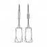 Αυγοδάρτες Μίξερ Χειρός Moulinex HM412 SS-989642