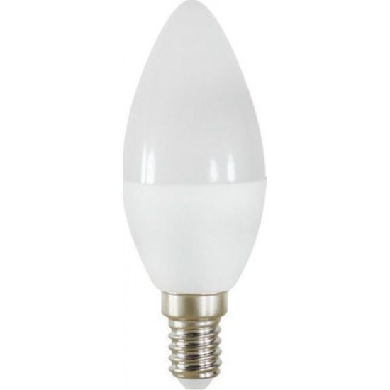 Λάμπα LED Ε14 Κεράκι 6W Θερμό Λευκό Λάμπα LED Ε14 Κεράκι 6W Θερμό Λευκό