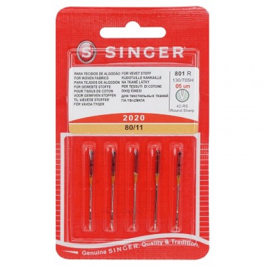 Βελόνες Ραπτομηχανής Singer 80/11