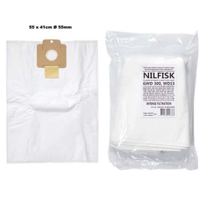 Σακούλες Σκούπας Nilfisk 1296 Σακούλες Σκούπας Nilfisk 1296