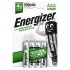 Επαναφορτιζόμενη μπαταρία Εnergizer AAA-HR03 Power Plus, σε blister 4 τεμαχίων.