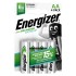 Επαναφορτιζόμενη μπαταρία Εnergizer AA-HR6 Extreme 2300mAh, σε blister 4 τεμαχίων.