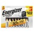 Αλκαλικές μπαταρίες Εnergizer Alkaline Power AA-LR6, σε blister 8 τεμαχίων.