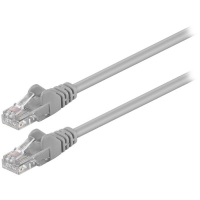 Καλώδιο δικτύου CAT 5e, U/UTP, 0.25m σε γκρι χρώμα. Καλώδιο δικτύου CAT 5e, U/UTP, 0.25m σε γκρι χρώμα.