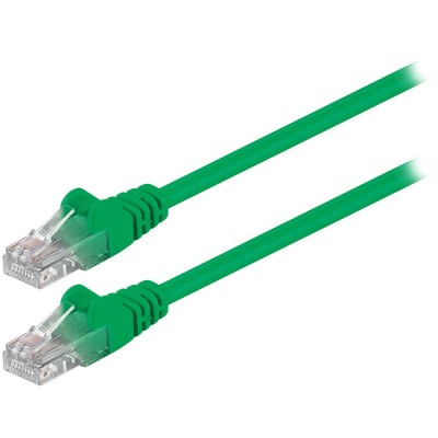 Καλώδιο δικτύου CAT 5e, U/UTP, 0.25m σε πράσινο χρώμα. Καλώδιο δικτύου CAT 5e, U/UTP, 0.25m σε πράσινο χρώμα.