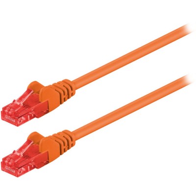Καλώδιο δικτύου CAT 6, U/UTP, 0.25m σε πορτοκαλί χρώμα. Καλώδιο δικτύου CAT 6, U/UTP, 0.25m σε πορτοκαλί χρώμα.