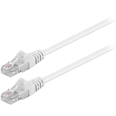 Καλώδιο δικτύου CAT 5e, U/UTP, 0.50m σε λευκό χρώμα. Καλώδιο δικτύου CAT 5e, U/UTP, 0.50m σε λευκό χρώμα.