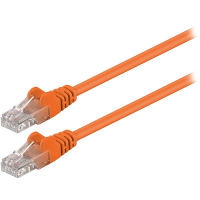 Καλώδιο δικτύου CAT 5e, U/UTP, 0.25m σε πορτοκαλί χρώμα. Καλώδιο δικτύου CAT 5e, U/UTP, 0.25m σε πορτοκαλί χρώμα.