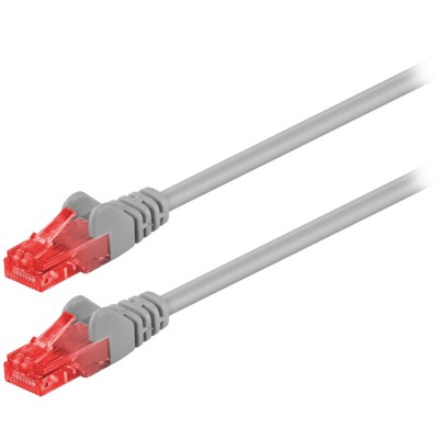 Καλώδιο δικτύου CAT 6, U/UTP, 0.50m σε γκρι χρώμα. Καλώδιο δικτύου CAT 6, U/UTP, 0.50m σε γκρι χρώμα.