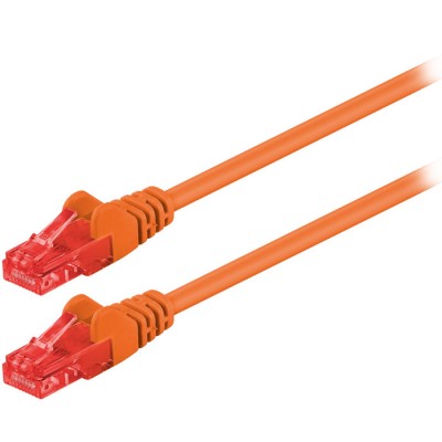 Καλώδιο δικτύου CAT 6, U/UTP, 1.00m σε πορτοκαλί χρώμα. Καλώδιο δικτύου CAT 6, U/UTP, 1.00m σε πορτοκαλί χρώμα.