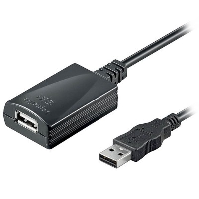 Καλώδιο προέκτασης USB 2.0, 5m, με ενισχυτή (Active), για μηδενικές απώλειες κατά τη μεταφορά δεδομένων. Καλώδιο προέκτασης USB 2.0, 5m, με ενισχυτή (Active), για μηδενικές απώλειες κατά τη μεταφορά δεδομένων.
