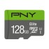 Κάρτα μνήμης microSDHC, Class 10 UHS-I U1, 128GB, έως και 100 MB/s με αντάπτορα SD.