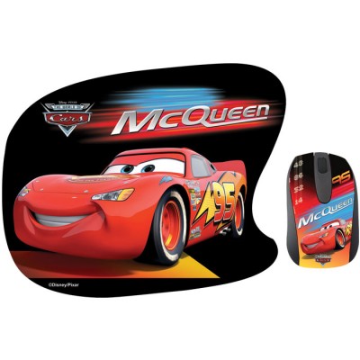 Σετ mini οπτικό ποντίκι και mousepad με μοτίβο "CARS", 1000 dpi. Σετ mini οπτικό ποντίκι και mousepad με μοτίβο "CARS", 1000 dpi.
