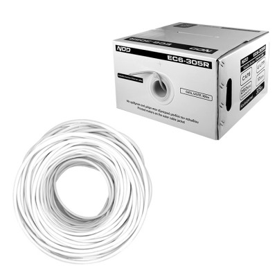 Καλώδιο δικτύου CAT6 U/UTP, σε κουλούρα 305m, με Easy Pull Box