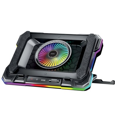 Notebook Cooler RGB για laptop έως και 17.3". Notebook Cooler RGB για laptop έως και 17.3".