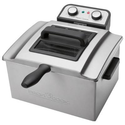 Ανοξείδωτη διπλή φριτέζα 5L, 3000W.
