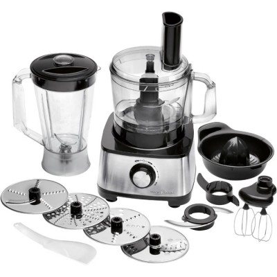 Food Processor 3 σε 1: πολυμίξερ, μπλέντερ και στίφτης, 1200W.