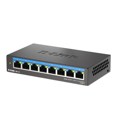 8-Port 2.5G Multi-Gigabit Desktop Switch. 8-Port 2.5G Multi-Gigabit Desktop Switch.