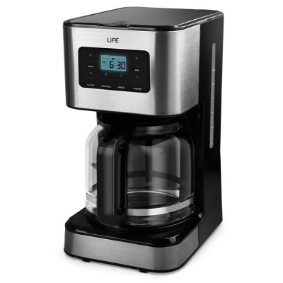 Προγραμματιζόμενη καφετιέρα φίλτρου 1.5L, 950W. Προγραμματιζόμενη καφετιέρα φίλτρου 1.5L, 950W.