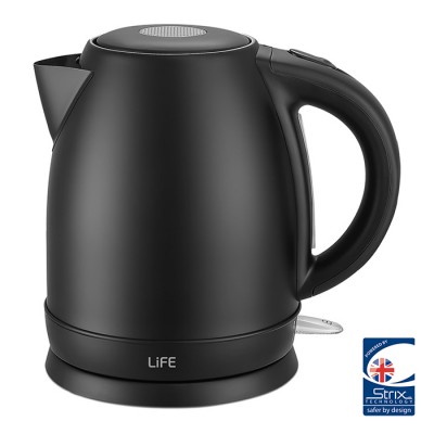 Bραστήρας 1.7L, 2200W, σε μαύρο χρώμα. Bραστήρας 1.7L, 2200W, σε μαύρο χρώμα.