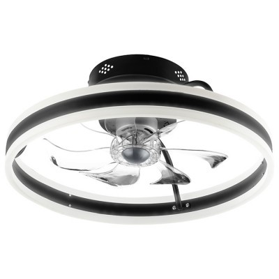 Ανεμιστήρας οροφής DC 20" με LED φωτιστικό και τηλεχειριστήριο, 20W Ανεμιστήρας οροφής DC 20" με LED φωτιστικό και τηλεχειριστήριο, 20W