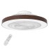 Ανεμιστήρας οροφής DC 19”  με LED φωτιστικό και τηλεχειριστήριο, 20W