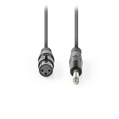 Καλώδιο 3-Pin XLR θηλ.σε 6.35mm αρσ., 10.0 m, γκρι. Καλώδιο 3-Pin XLR θηλ.σε 6.35mm αρσ., 10.0 m, γκρι.