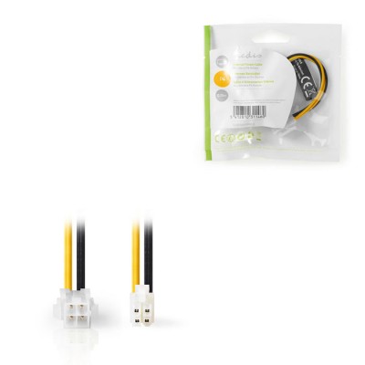 Καλώδιο προέκτασης τροφοδοσίας ATX-12V 4pin αρσ. σε ATX-12V 4pin θηλ. 0.15m . Καλώδιο προέκτασης τροφοδοσίας ATX-12V 4pin αρσ. σε ATX-12V 4pin θηλ. 0.15m .