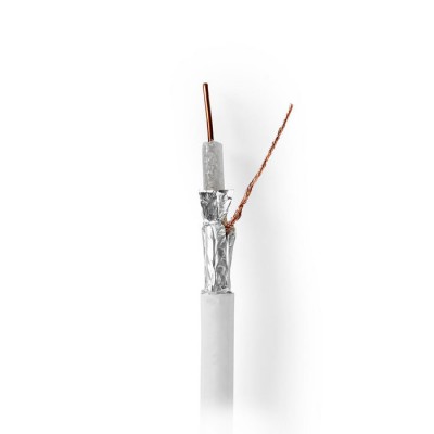 Ομοαξονικό καλώδιο 4G / LTE για την διανομή ψηφιακών τηλεοπτικών σημάτων και εικόνας, με τριπλή θωράκιση, σε κουλούρα 100m.