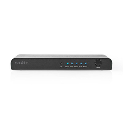 HDMI Switch 5 θυρών, με υποστήριξη 4K2K @ 60FPS / HDCP2.2 και 3D.