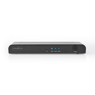 HDMI Switch 3 θυρών, με υποστήριξη 4K2K @ 60FPS / HDCP2.2 και 3D.