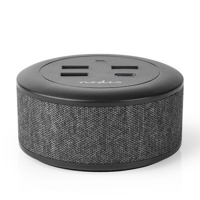 Universal επιτραπέζιος φορτιστής με 4 εξόδους (1x USB-C & 3x USB-A), 3.0A, σε γκρι/μαύρο χρώμα. Universal επιτραπέζιος φορτιστής με 4 εξόδους (1x USB-C & 3x USB-A), 3.0A, σε γκρι/μαύρο χρώμα.