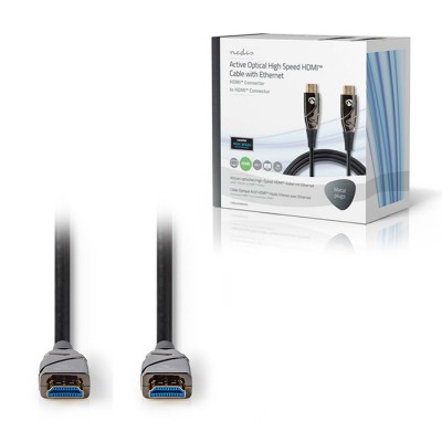 Ενεργό οπτικό καλώδιο High Speed HDMI with Ethernet, HDMI αρσ. - HDMI αρσ. 40m. Ενεργό οπτικό καλώδιο High Speed HDMI with Ethernet, HDMI αρσ. - HDMI αρσ. 40m.