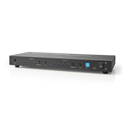 HDMI Matrix Switch 6 θυρών, 4 είσοδοι σε 2 εξόδους, με υποστήριξη 4K@60Hz και 3D. HDMI Matrix Switch 6 θυρών, 4 είσοδοι σε 2 εξόδους, με υποστήριξη 4K@60Hz και 3D.