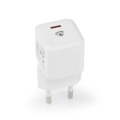 Universal φορτιστής USB-C 3.0A & PD20W, σε άσπρο χρώμα. Universal φορτιστής USB-C 3.0A & PD20W, σε άσπρο χρώμα.