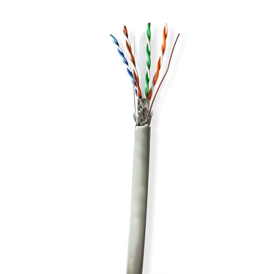 Καλώδιο δικτύου CAT 6, S/FTP, σε κουλούρα 100m. Καλώδιο δικτύου CAT 6, S/FTP, σε κουλούρα 100m.