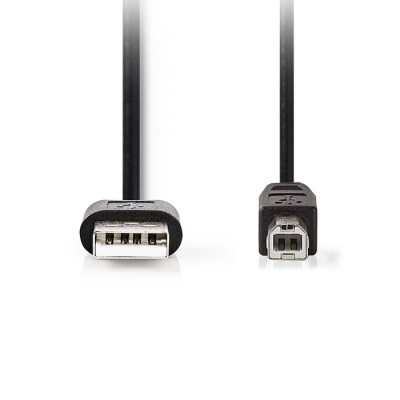 Καλώδιο USB High-Speed A αρσ. - USB B αρσ., 3.00m. Καλώδιο USB High-Speed A αρσ. - USB B αρσ., 3.00m.