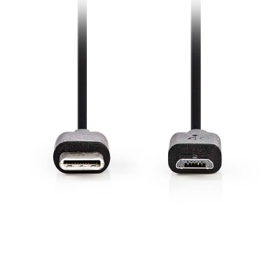 Καλώδιο USB High-Speed Type-C αρσ. - micro B USB αρσ., 1.00m. Καλώδιο USB High-Speed Type-C αρσ. - micro B USB αρσ., 1.00m.