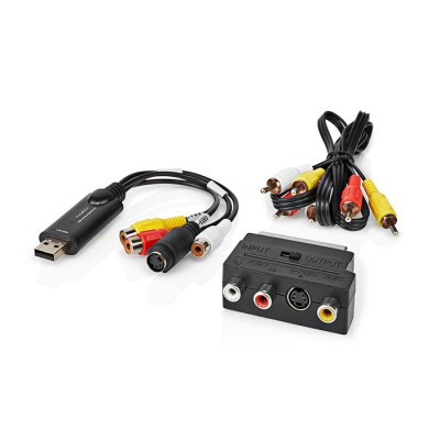 Μετατροπέας RCA/S-Video σε USB 2.0. Μετατροπέας RCA/S-Video σε USB 2.0.