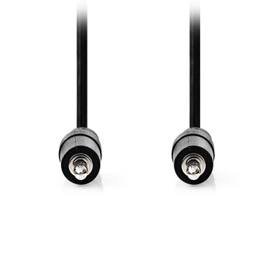 Καλώδιο ήχου 3,5mm αρσ. Stereo - 3,5mm αρσ. Stereo, 10m σε μαύρο χρώμα. Καλώδιο ήχου 3,5mm αρσ. Stereo - 3,5mm αρσ. Stereo, 10m σε μαύρο χρώμα.