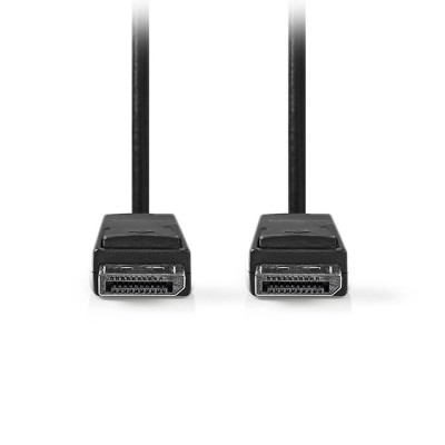 Καλώδιο DisplayPort αρσ. - DisplayPort αρσ., 2.00m, σε μαύρο χρώμα. Καλώδιο DisplayPort αρσ. - DisplayPort αρσ., 2.00m, σε μαύρο χρώμα.