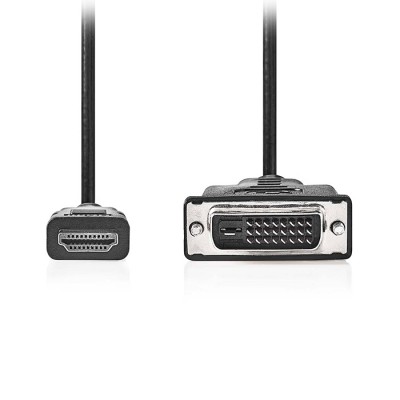 Καλώδιο High Speed HDMI αρσ. - DVI-D 24+1-Pin αρσ., 3.00m σε μαύρο χρώμα.