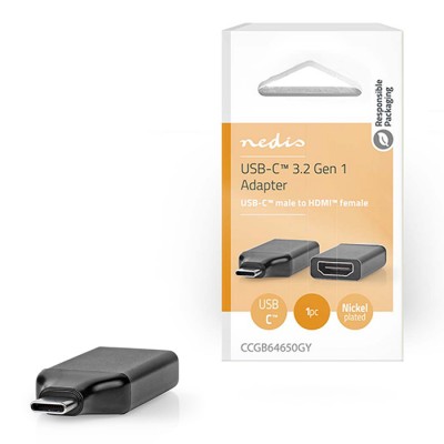 Αντάπτορας USB 3.2 Gen 1x1 Type-C αρσ. - HDMI θηλ.