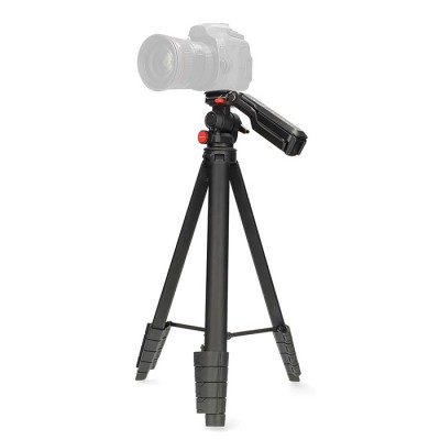 Τρίποδο αλουμινίου με max. ύψος 154cm για φωτογραφικές μηχανές και smartphones. Τρίποδο αλουμινίου με max. ύψος 154cm για φωτογραφικές μηχανές και smartphones.