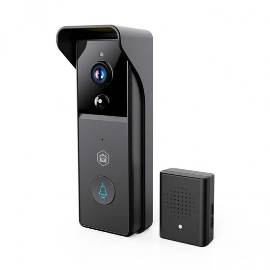 Smart Wi-Fi επαναφορτιζόμενη θυροτηλεόραση, με Full HD 1296p κάμερα, αισθητήρα κίνησης, νυχτερινή όραση και ασύρματο κουδούνι. Smart Wi-Fi επαναφορτιζόμενη θυροτηλεόραση, με Full HD 1296p κάμερα, αισθητήρα κίνησης, νυχτερινή όραση και ασύρματο κουδούνι.