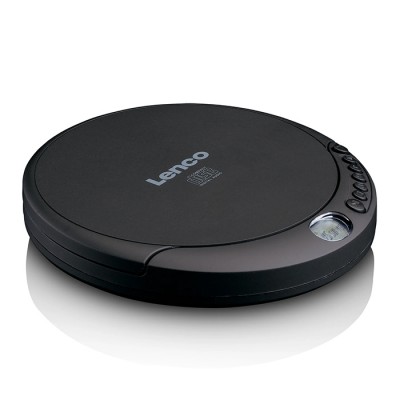 Φορητό CD player, σε μαύρο χρώμα.