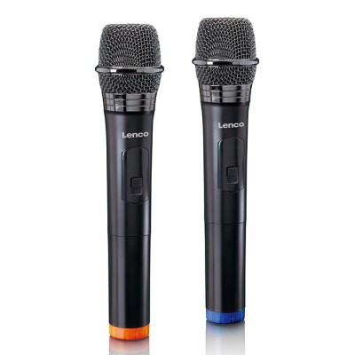 Σετ 2 ασύρματων μικροφώνων με δέκτη 6.3 mm. Σετ 2 ασύρματων μικροφώνων με δέκτη 6.3 mm.