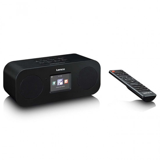 Internet, DAB+ και FM ραδιόφωνο με λειτουργία Bluetooth και μεγάλη έγχρωμη οθόνη LCD.